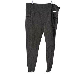 Eddie Bauer Womens Gray Jogger Pants XXL Heathered Style